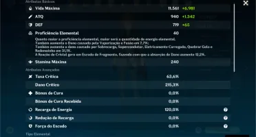 CONTA KAZUHA+ESPADA DA LIBERDADE+CHILDE+HARPA CELESTIAL