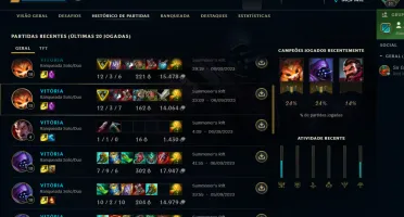 Conta DIMA lol - League of Legends