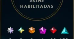 Conta de League of Legends 365 skin