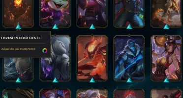 Conta de League of Legends 365 skin
