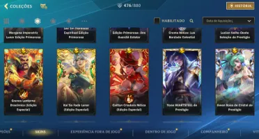 Conta Colecionador High-End Wild Rift | 476 Skins