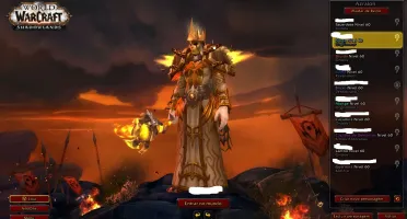 Conta shadowlands com Druida torre dos magos e 10 lvl 60