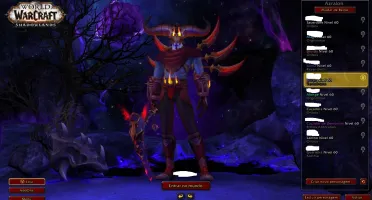 Conta shadowlands com Druida torre dos magos e 10 lvl 60
