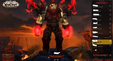Conta shadowlands com Druida torre dos magos e 10 lvl 60