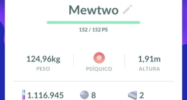 Mewtwo - Armored (Raro de Evento 2019) - Pokémon GO
