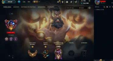 Conta League Of Legends