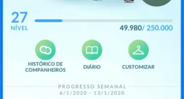 Conta Pokemon GO - Level 27