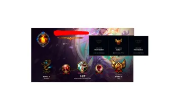 Conta Gold V - 59 Campeões - 17 Skins - LUX ELEMENTALISTA