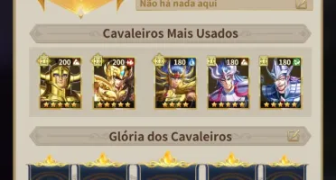 Saint Seiya Legend of Justice Lvl 161 e 100