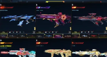 Conta Blood Strike 10 Evos + Deluxe + Eternas