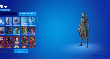 Conta epic 200+, Fortnite fundadora, 155 skins e 150+ gestos
