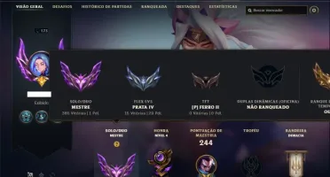 Conta Mestre com 71 Champs e 30 Skins