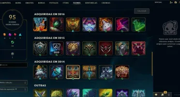 Conta nível 72 - 1 ano sem uso
