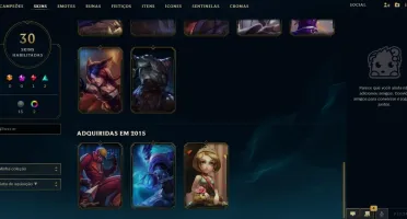 Conta nível 72 - 1 ano sem uso