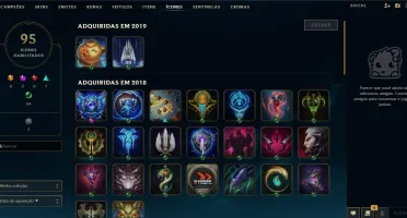 Conta nível 72 - 1 ano sem uso
