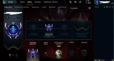 Conta LoL | DIAMANTE