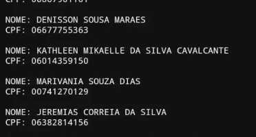 Bot de dados do telegram