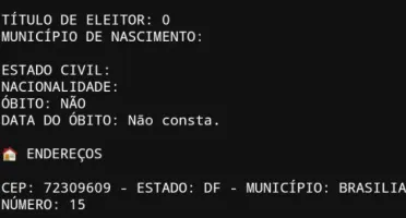 Bot de dados do telegram