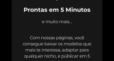 +1.000 Páginas de vendas de Alta conversão!