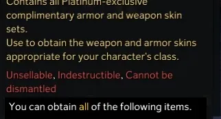 SKIN PLATINUM LOST ARK(KAZEROS)