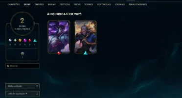 Conta Lol Platina
