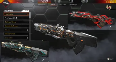 Vendo Conta Rara Apex Main Octane e blood ambos com herança