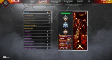 Vendo Conta Rara Apex Main Octane e blood ambos com herança