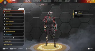 Vendo Conta Rara Apex Main Octane e blood ambos com herança