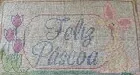 Tela para bordar em juta TJ-87 - 90 x 55 cm