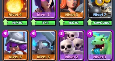 CONTA CLASH ROYALE COM EMAIL: lvl 10 - Arena 9 - 600 gemas