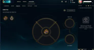 Conta de League of Legends (S7: Diamante 1, ex Mestre)