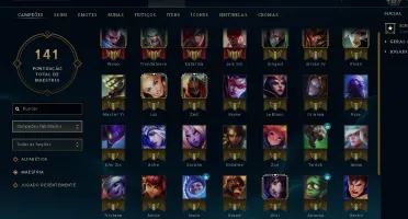 Conta league of legends