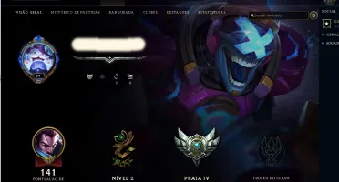Conta league of legends