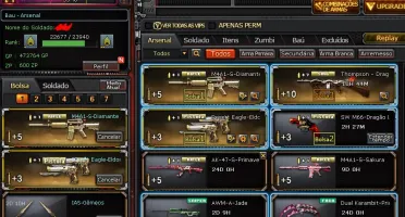 Conta 2 VIPs Crossfire KD 3.0