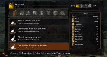 Dark Souls Remastered 99 almas de cada tipo