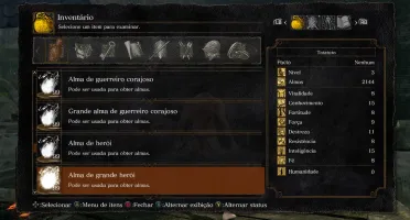Dark Souls Remastered 99 almas de cada tipo