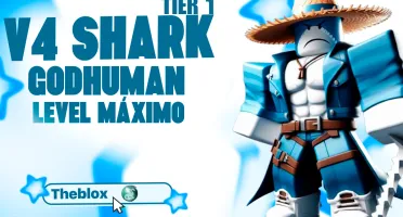 BLOX FRUITS > 🦈V4 SHARK TIER 1 + 👊GHM + ✨BRINDES🩵
