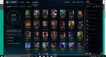 VENDO ACC SMURF COMPLETA +300 REIS EM SKINS