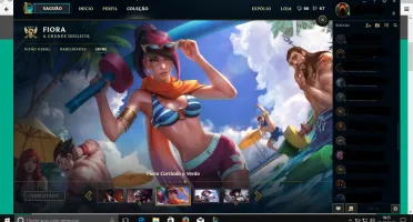 VENDO ACC SMURF COMPLETA +300 REIS EM SKINS
