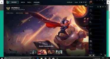 VENDO ACC SMURF COMPLETA +300 REIS EM SKINS