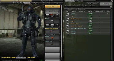 Conta Combat Arms PATENTE CEL1 +100 Itens permanentes!