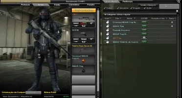Conta Combat Arms PATENTE CEL1 +100 Itens permanentes!