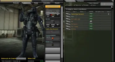 Conta Combat Arms PATENTE CEL1 +100 Itens permanentes!