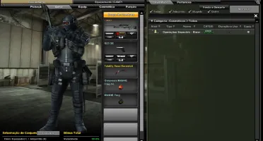 Conta Combat Arms PATENTE CEL1 +100 Itens permanentes!