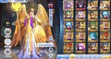 SAINT SEIYA AWAKENING - COM GEMAS AVANÇADAS E LIVROS