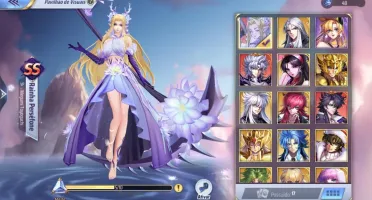 SAINT SEIYA AWAKENING - COM GEMAS AVANÇADAS E LIVROS