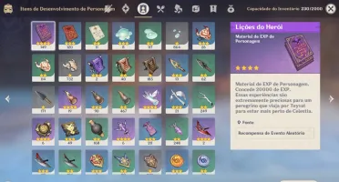 MELHOR CONTA 5* - DILUC, VENTI, KLEE, QIQI + TÚMULO DO LOBO