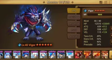 Conta Summoner war!! RYU DARK