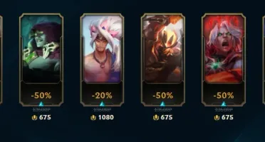 Conta Gold ll, campeões:157,Skins:170,Nível:376, Emotes:184.