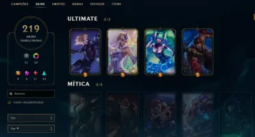 Conta League of Legends Completa